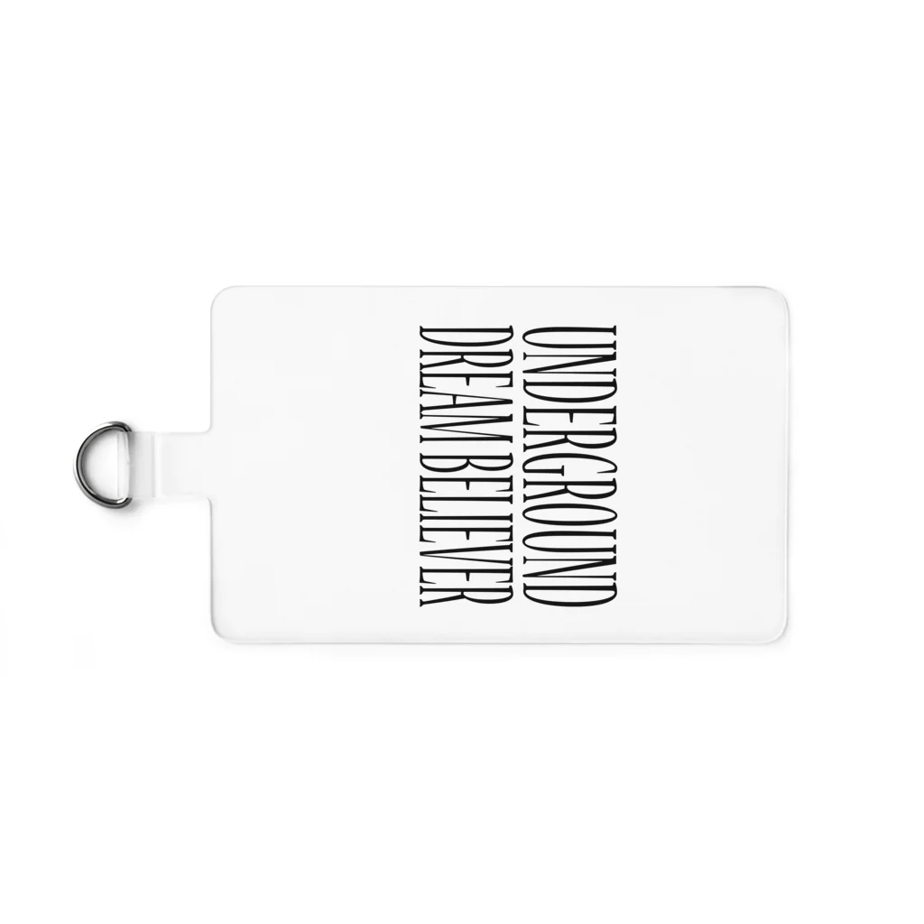 BLACK SHEEP ORIGIN SUZURI SHOPのUNDERGROUD DREAM BELIEVER Smartphone Strap