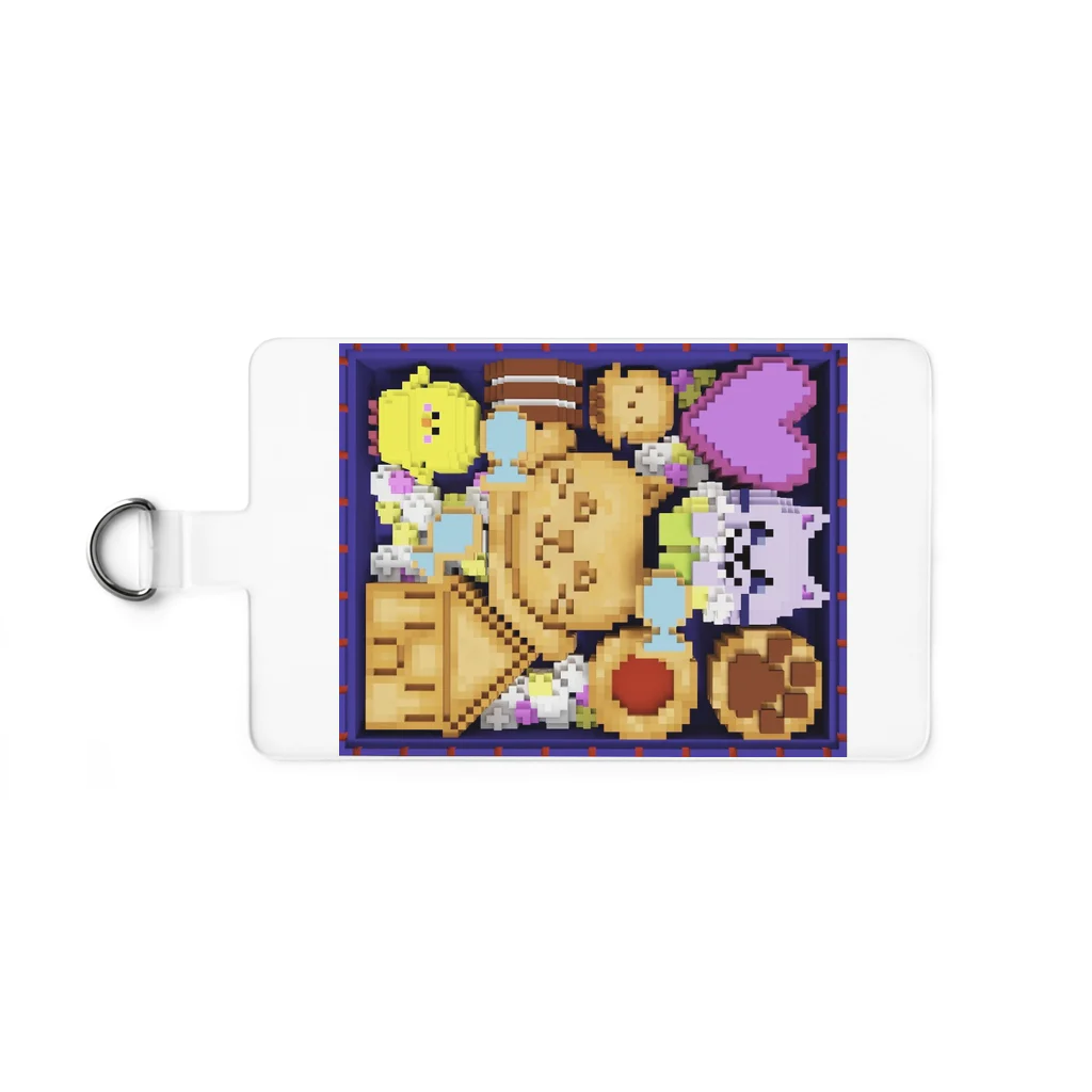 LEOPIYO shopのクッキー缶LEOPIYO  Smartphone Strap