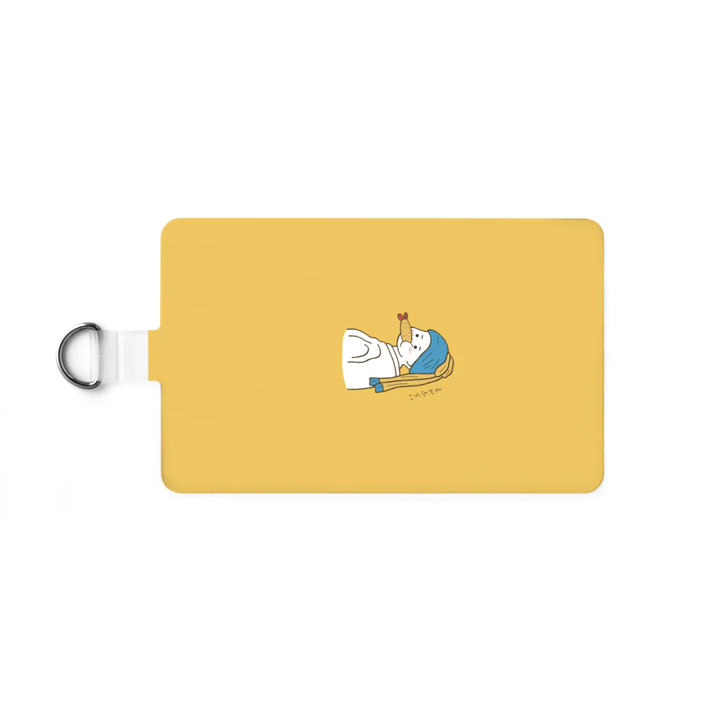 海老と海月のえび愛が控えめな少女 縦長ver. Smartphone Strap