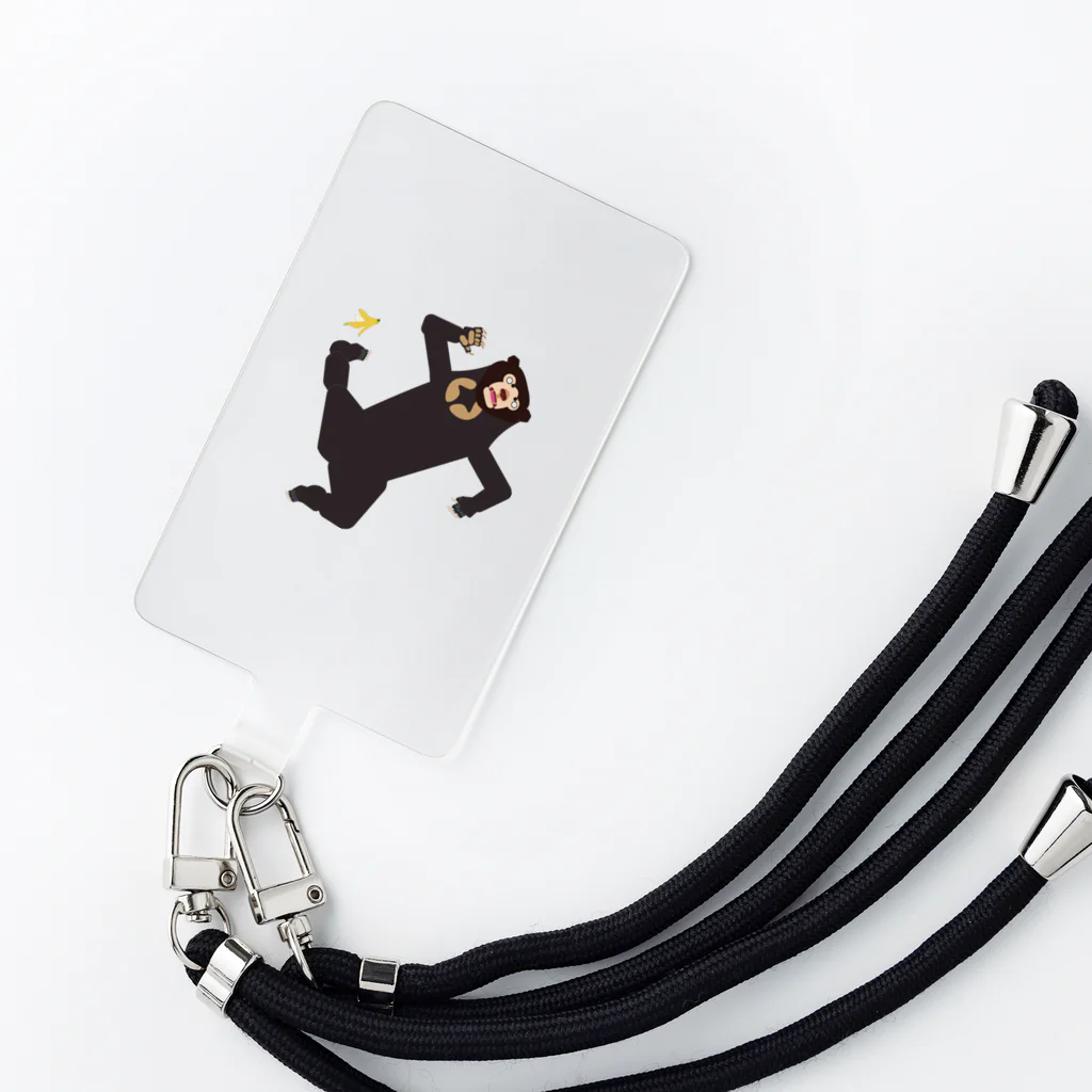 つきれうのバナナとクマ Smartphone Strap