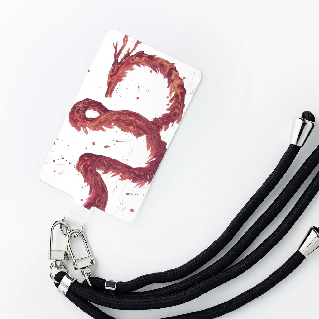 DeUnite by TORAKAの赤龍 Smartphone Strap