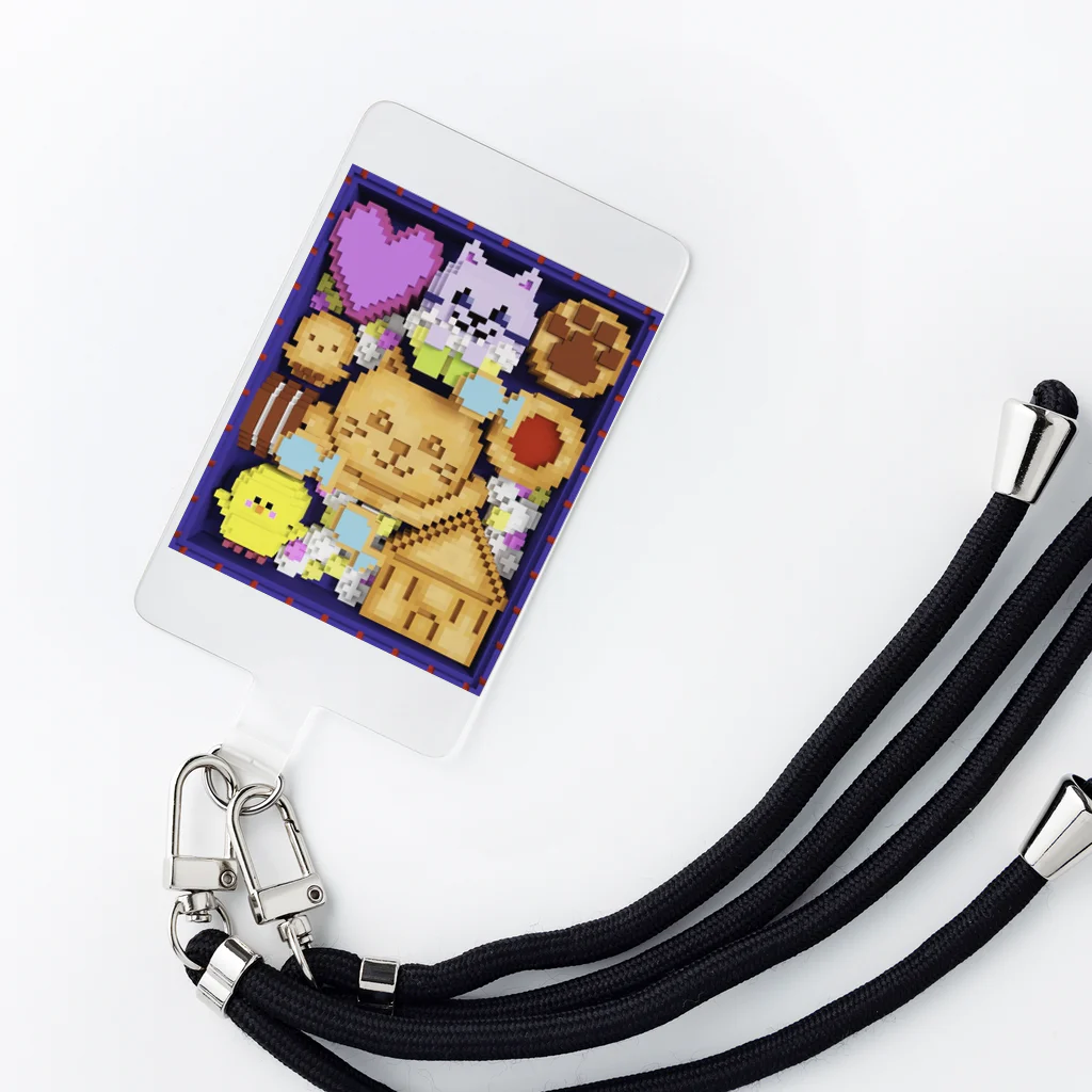LEOPIYO shopのクッキー缶LEOPIYO  Smartphone Strap