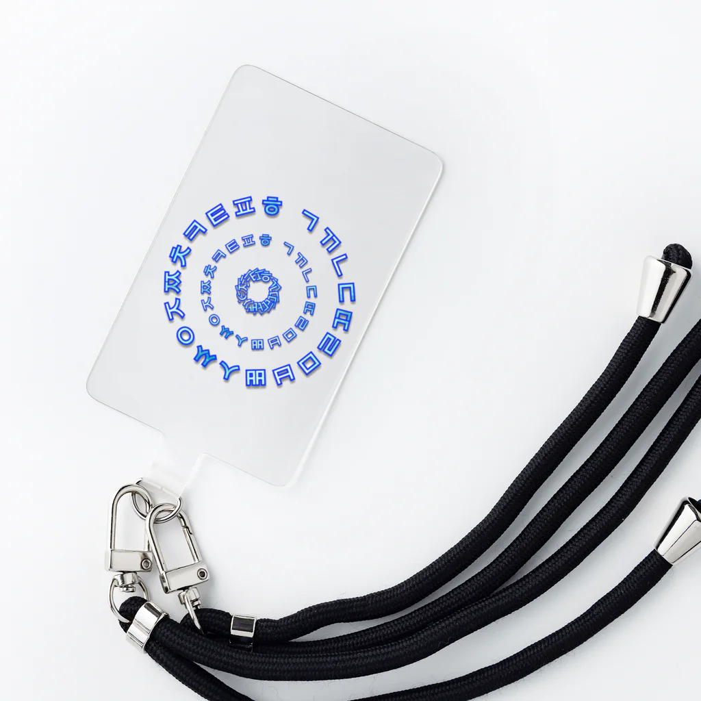 LalaHangeulのはんぐるぐるぐる　 Smartphone Strap