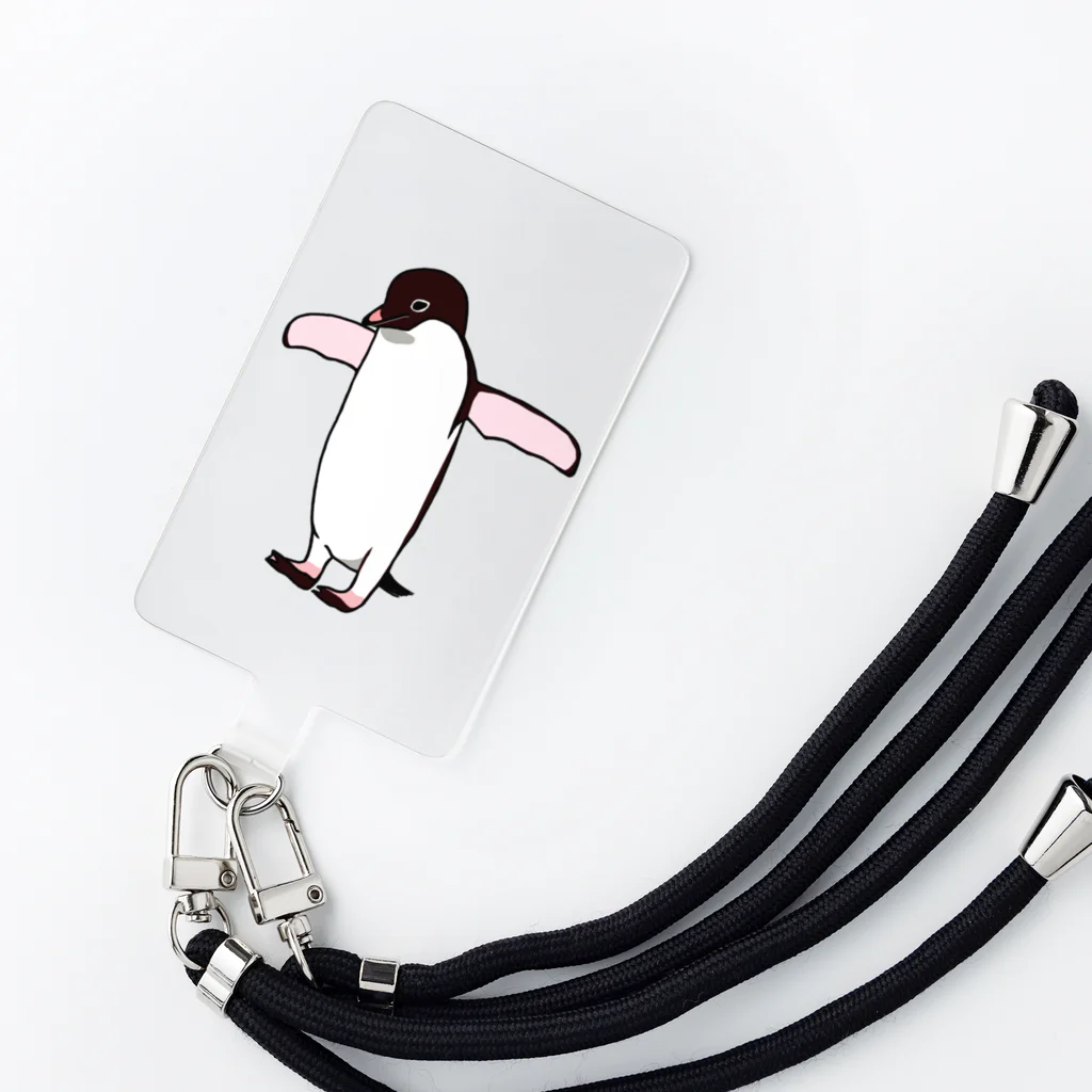 LalaHangeulのあでりーぺんぺん　3号(文字無しバージョン) Smartphone Strap