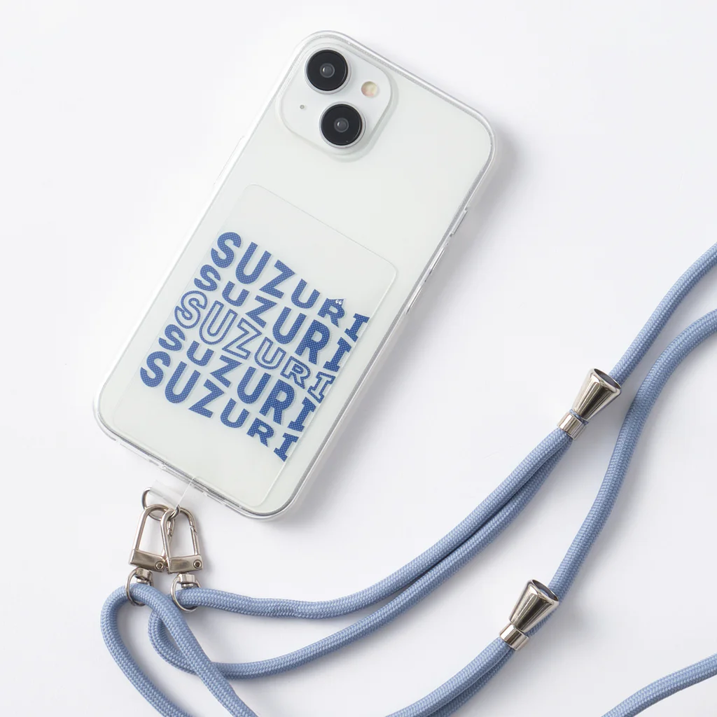しらたまちゃんSHOPu〜🐽のお顔ドアップ  Smartphone Strap