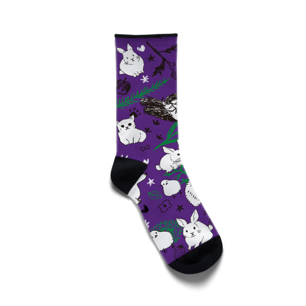 nyachikoのどうぶつくつしたA-04★ Socks