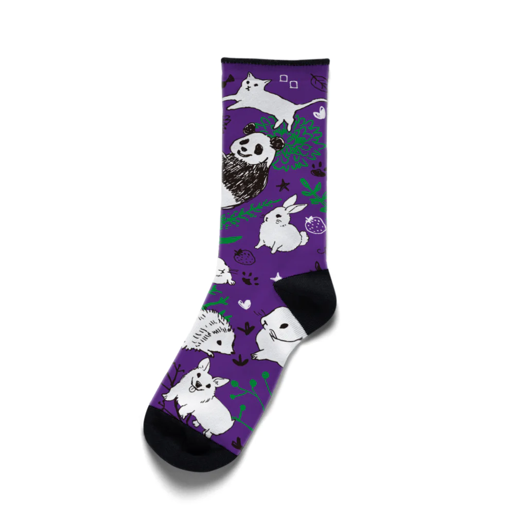 nyachikoのどうぶつくつしたA-04★ Socks