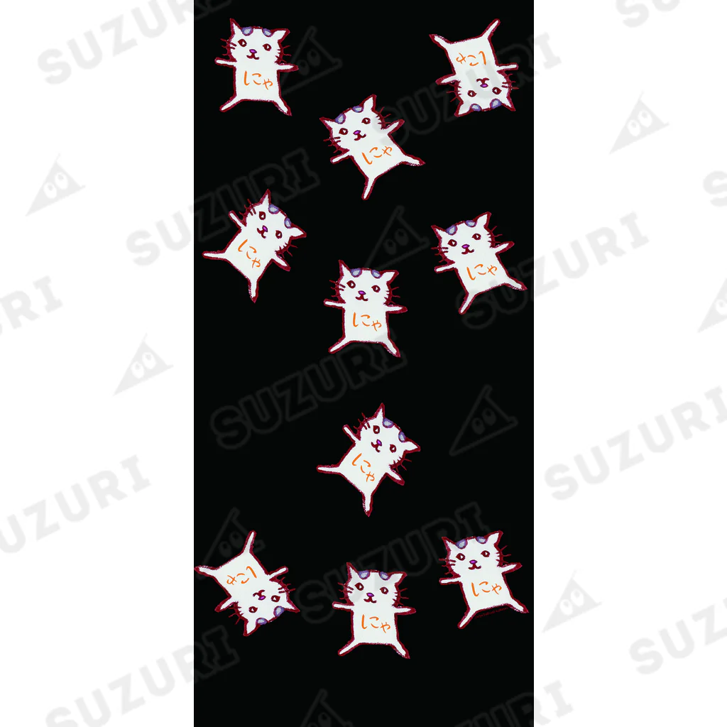 ネコのうーたんになりたいくちばしショップのねこのひょんのにゃくつした☆黒色系 Socks