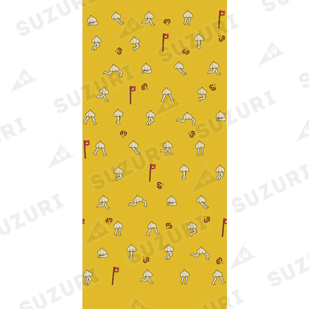 にんにくタイツさん靴下【Ladies's】からし / グレートガーリックデザイン【GGD】 ( Great-Garlic-Design  )のソックス通販 ∞ SUZURI（スズリ）