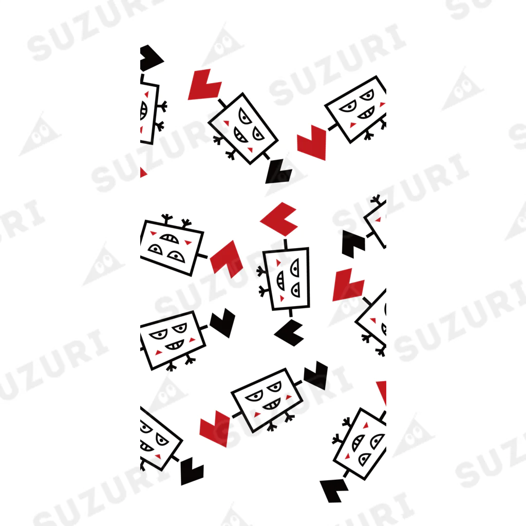 かまたクリーニング SUZURI支店の鳥になれなかったTV：画伯オリジナル Socks