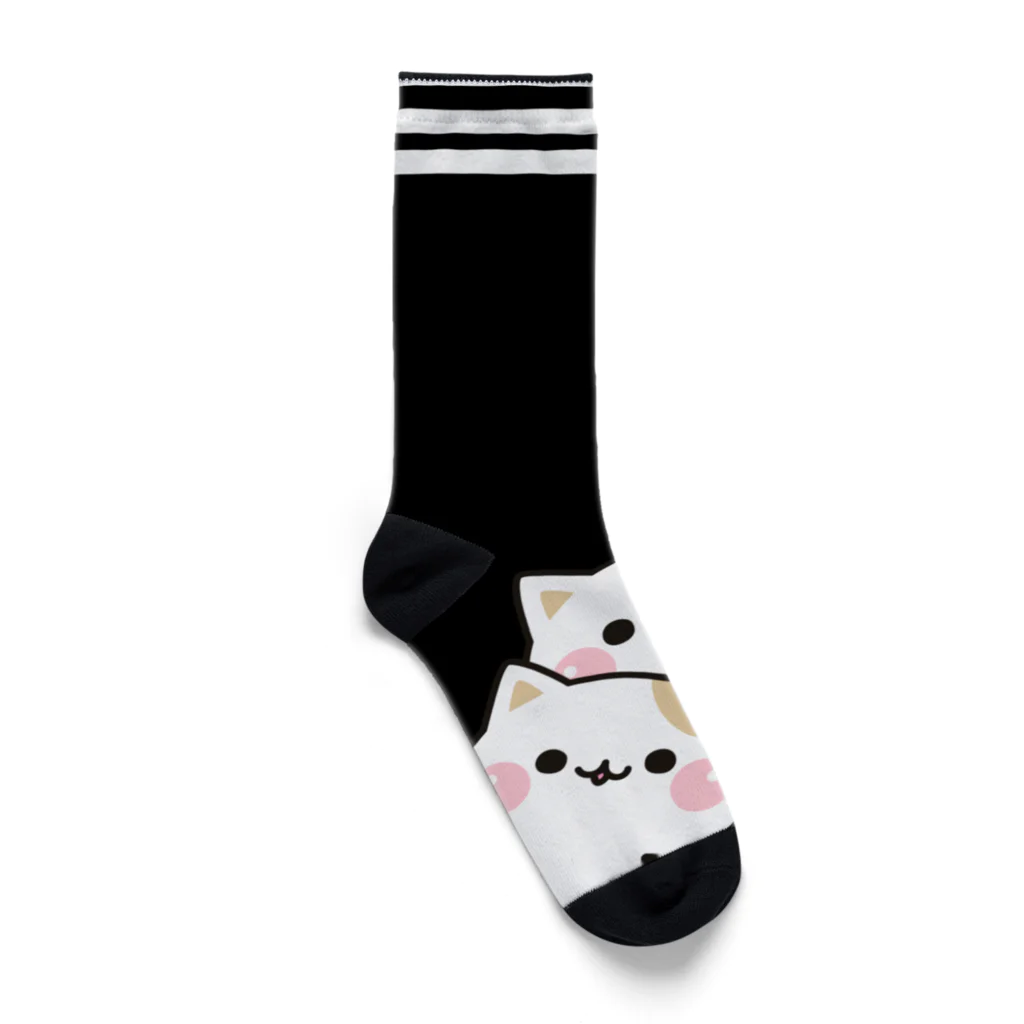 DECORの気づかいのできるネコ　大集合ver. Socks