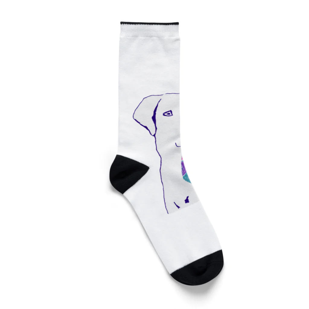 NIKORASU GOのラブラドール（Tシャツ・パーカー・グッズ・ETC） Socks