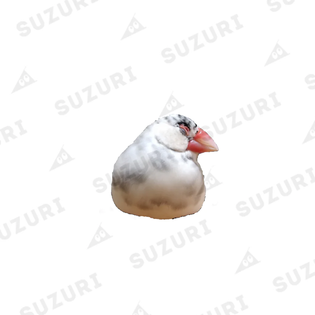 餅状文鳥 / green_red_blueのソックス通販 ∞ SUZURI（スズリ）
