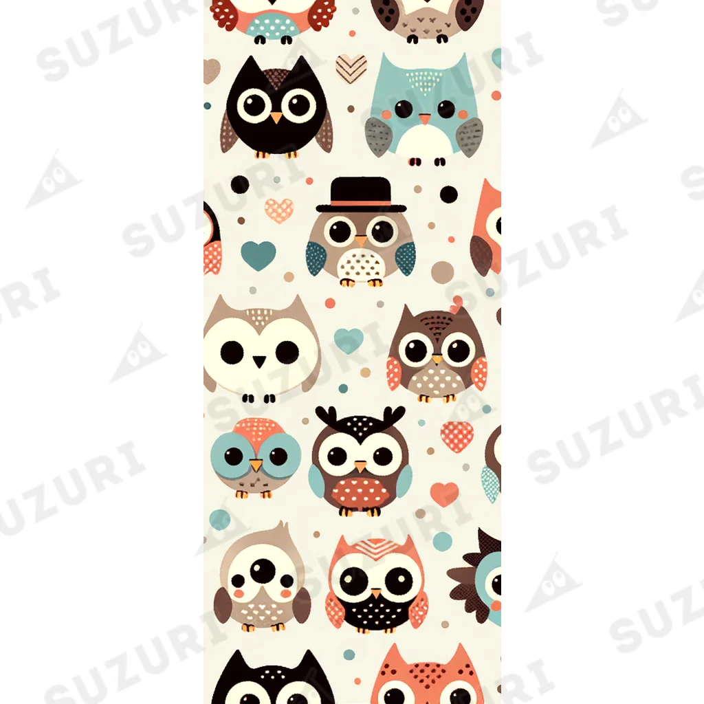 18ban's shopのフクロウドット柄 Socks