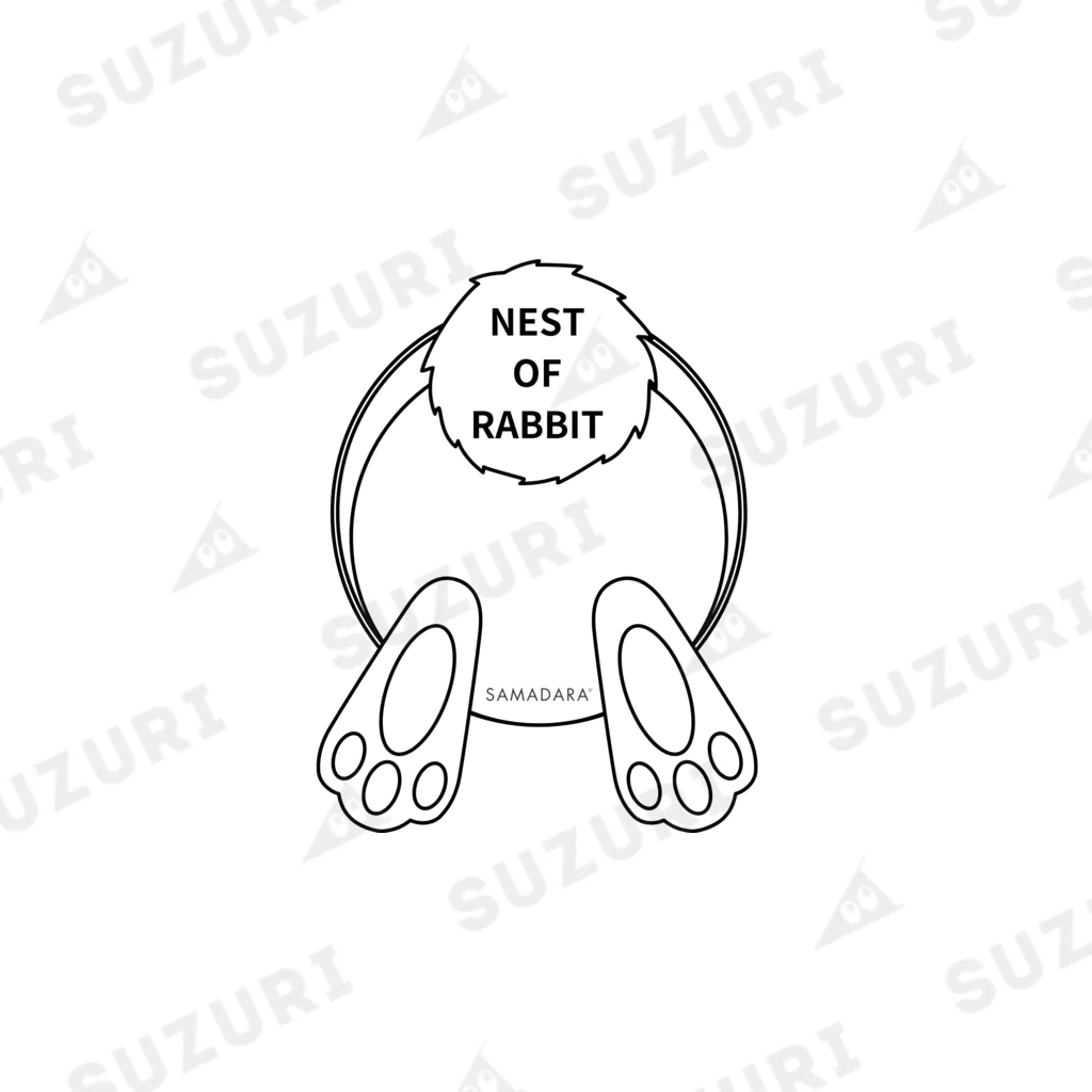 SAMADARA SHOPのネストオブラビット Socks