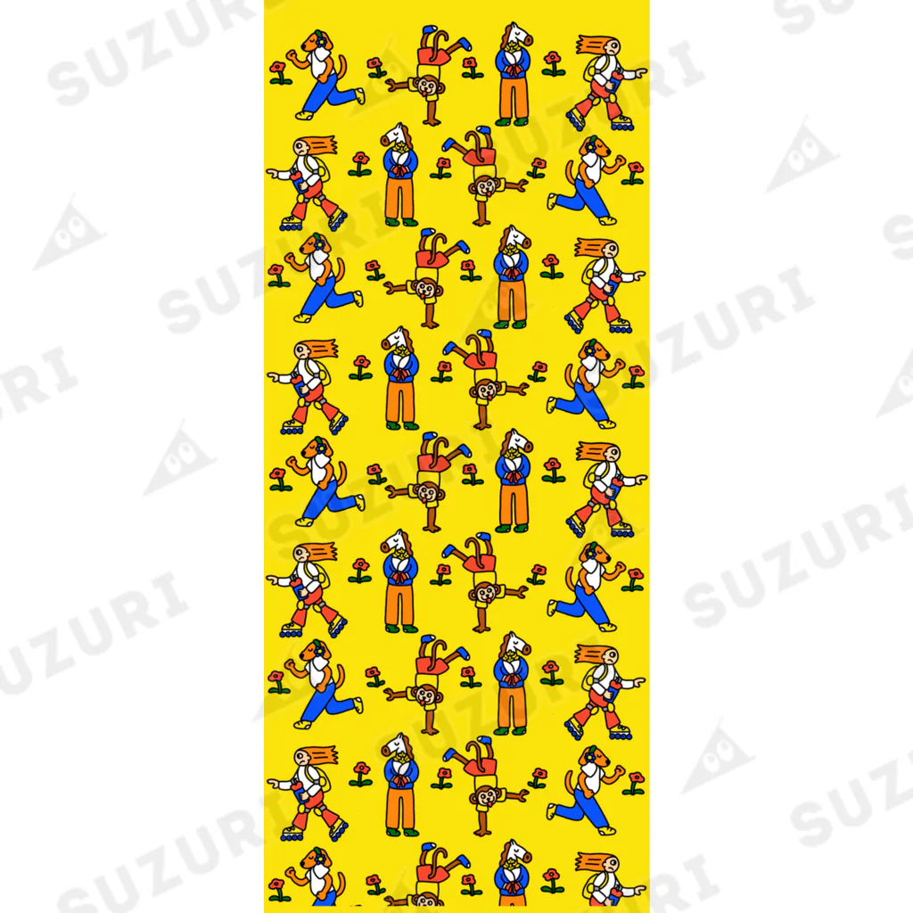 やまだあんずのぷりてぃな仲間たち　きいろ Socks