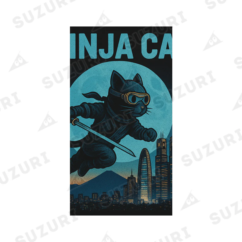Atena-DesighnのNINJA CAT（1）忍者猫 Socks