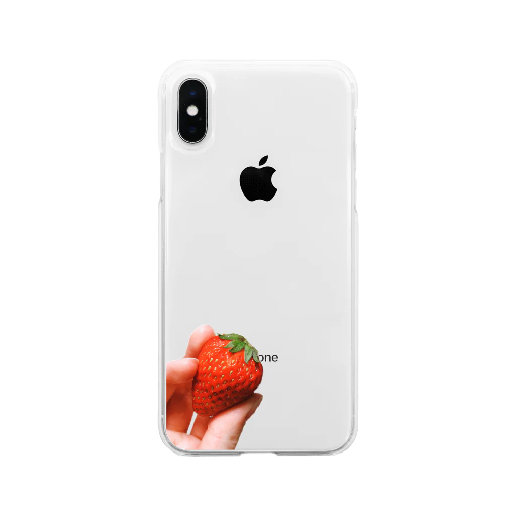 CurageのStrawberry🍓 Soft Clear Smartphone Case