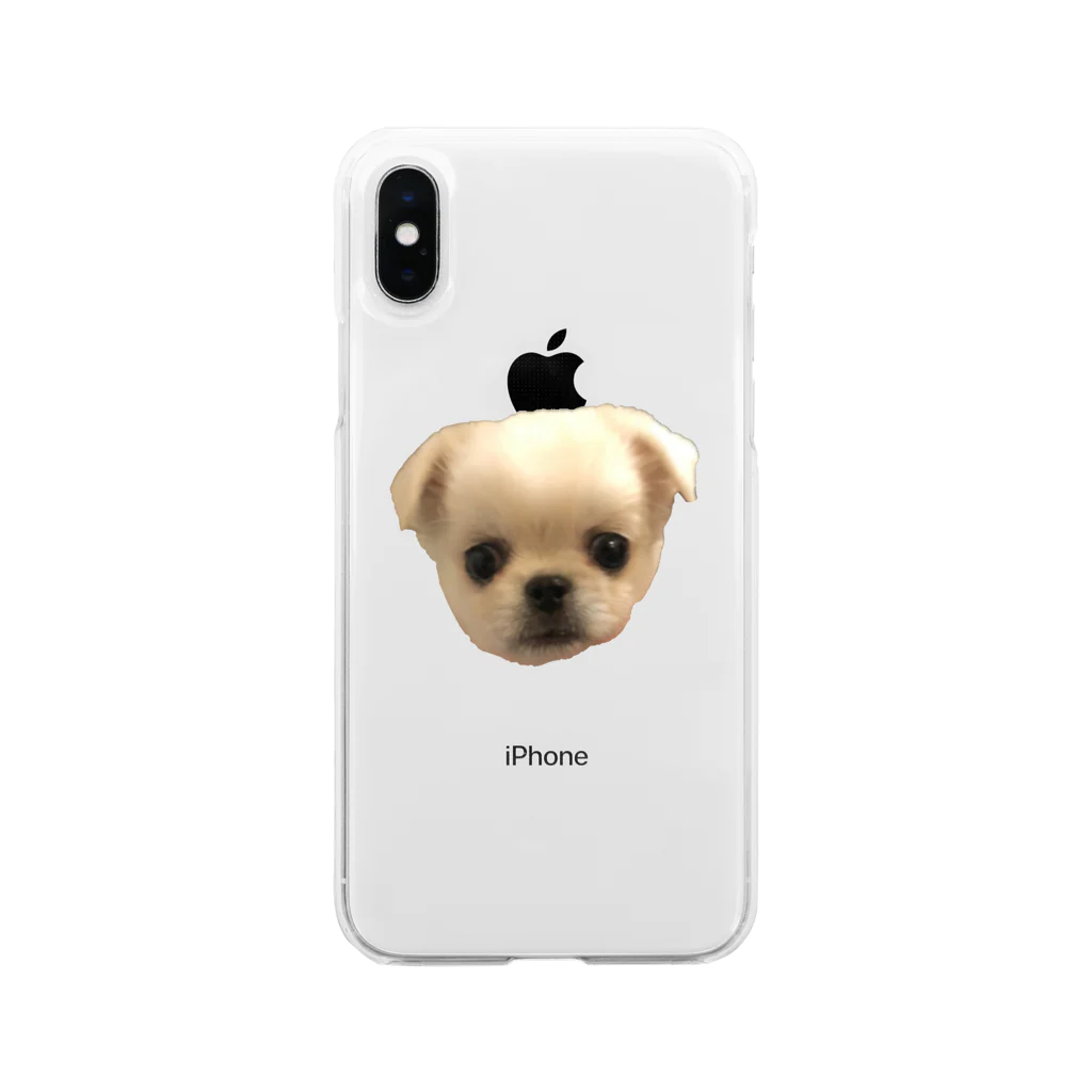 四本足のお友達の四本足のお友達 Soft Clear Smartphone Case