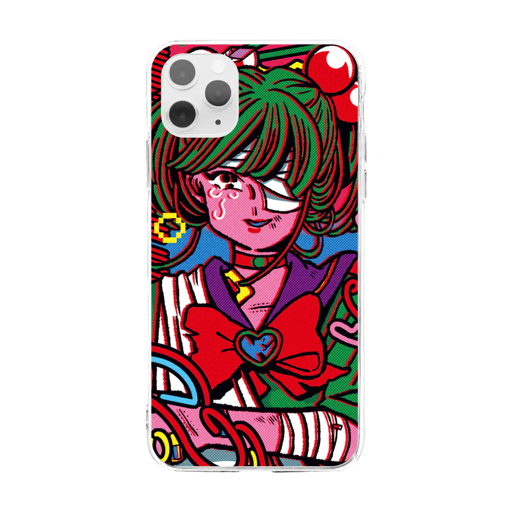 希少!! SHOKICHI BIGスマホケース 魔法少女の涙を拭うのは誰 / 原田ちあき ( cchhiiaakkii9 )の