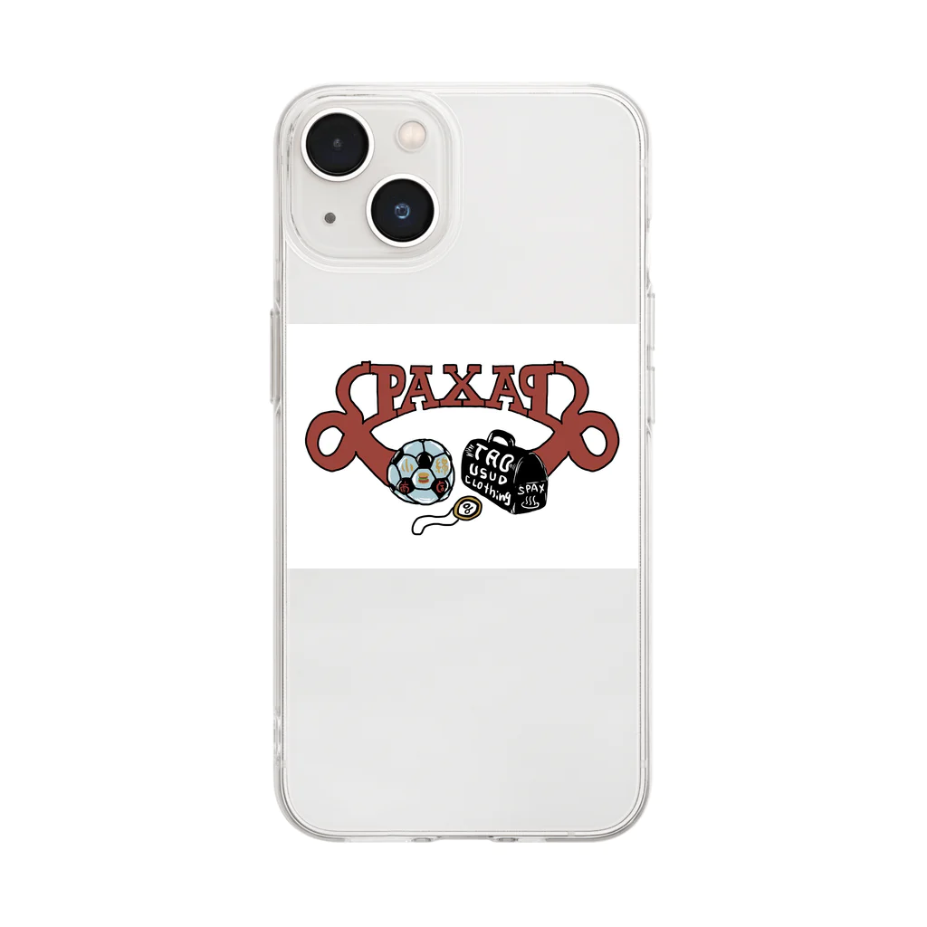 SPAX. officialのSPAX. official Soft Clear Smartphone Case
