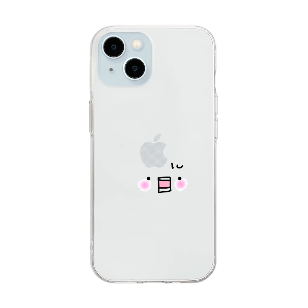 winwinuniのはーくん Soft Clear Smartphone Case