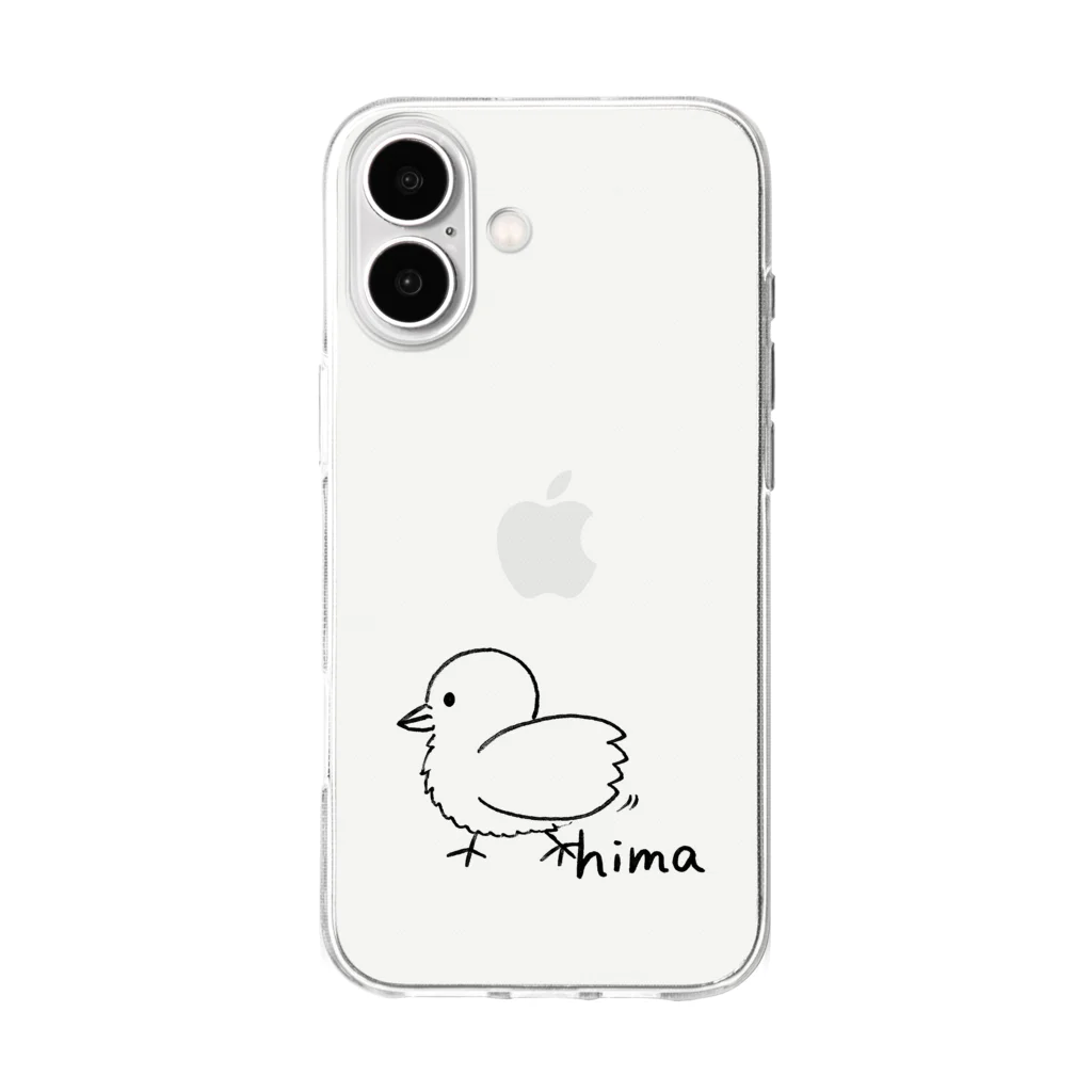 Ossan's Cafe (暇なおっさん田舎暮らし)の暇なおっさん田舎暮らし　ひよこ Soft Clear Smartphone Case