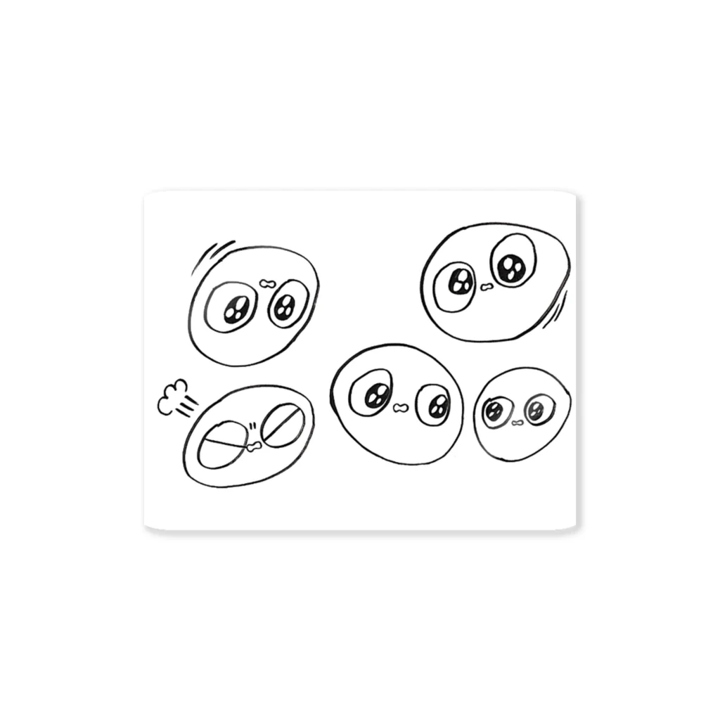 ハワワの集い合うはわわちゃん Sticker