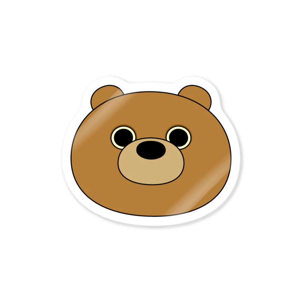 しょーちゃんのくまのかお / SHO-CHAN'S BEAR FACE Sticker