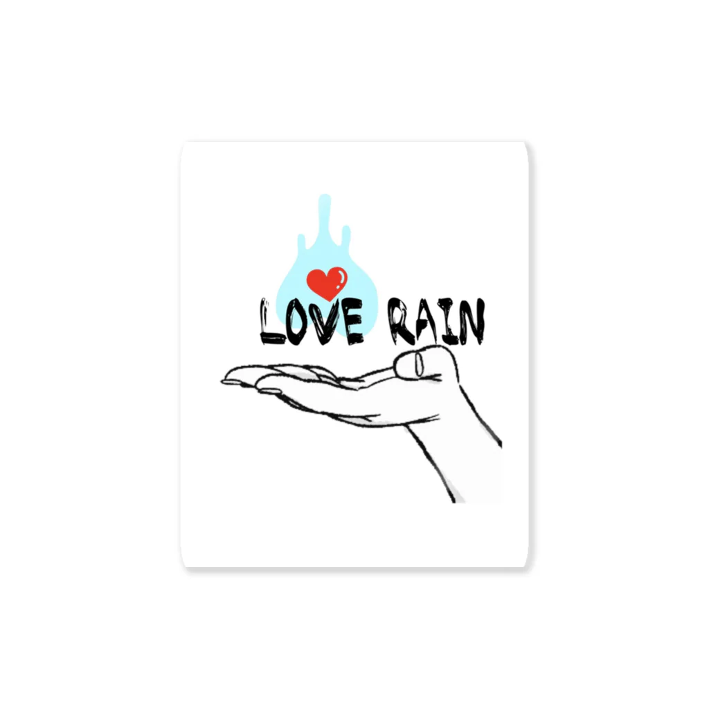 rin-RiccaのLOVE RAIN Sticker