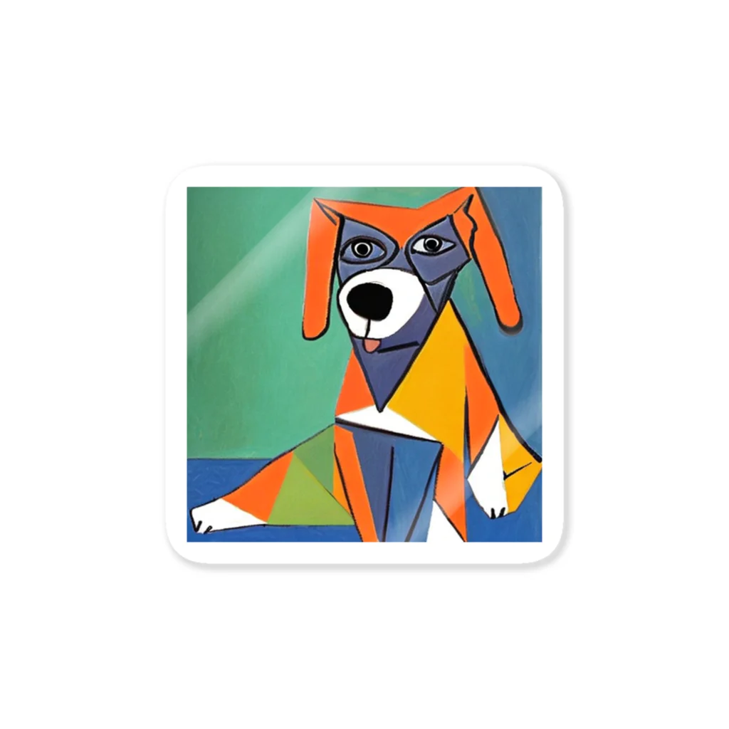 ピカソ ピカソが犬を描いたら / different colors ( PAWPAW )の