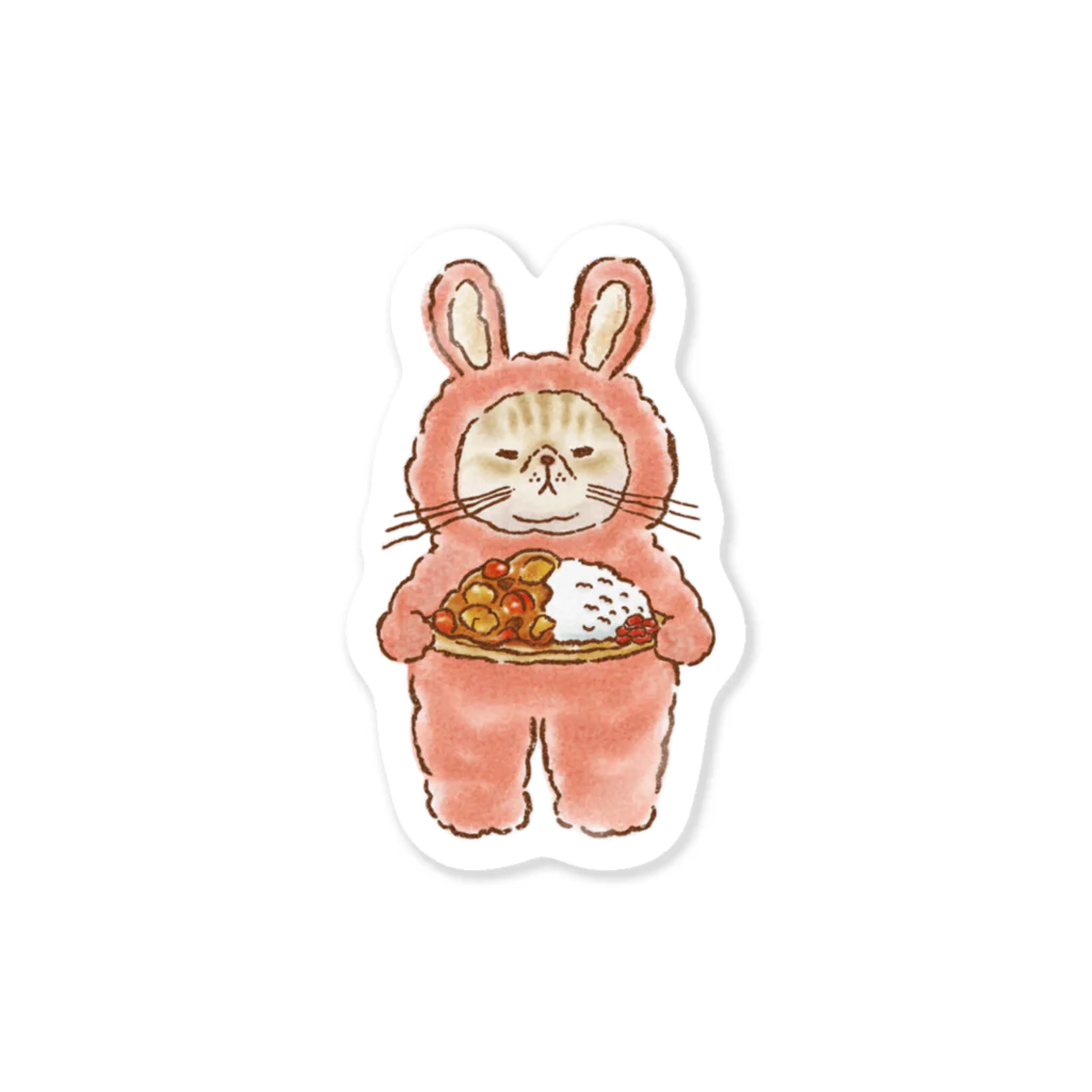 coeur.yu（クードットユー）の「美味しいカレーでも食べて一回休憩しませんか？」 Sticker
