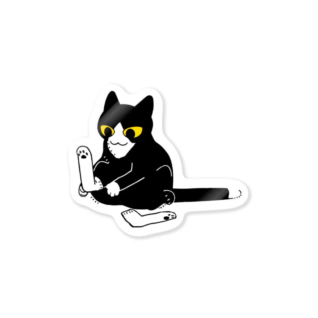 ふじひとのくつした猫 Sticker