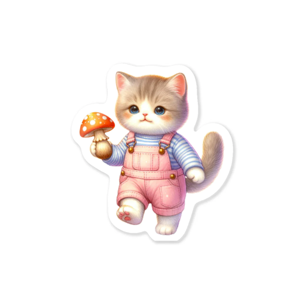 青りんごミュージアムのマツタケ？ Sticker