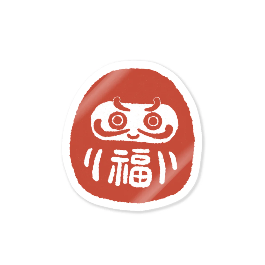 Yellow_Sparrowのすでに勝ってるダルマ Sticker