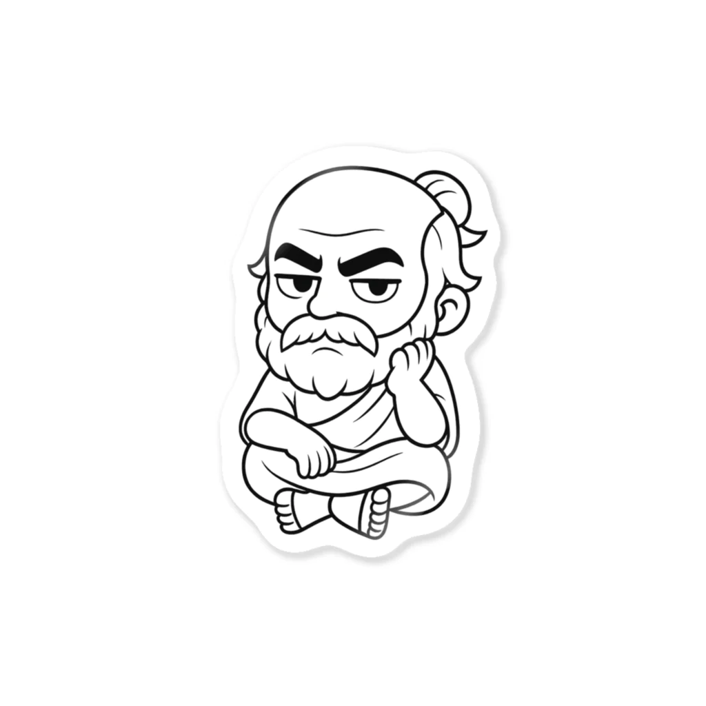 ゆるソクラテスの日常のゆるソクラテス Sticker