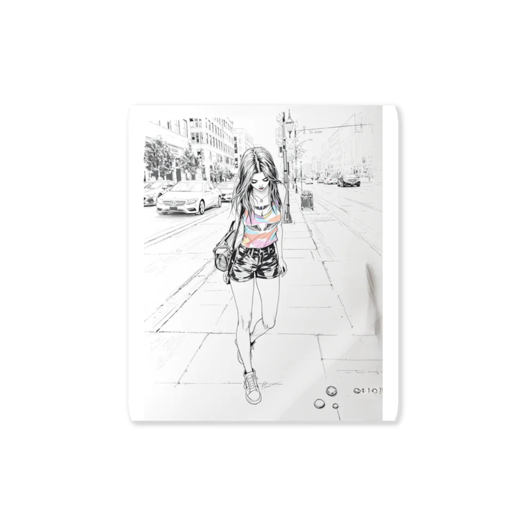 OtoAの隠れた宝石を探す人 Sticker