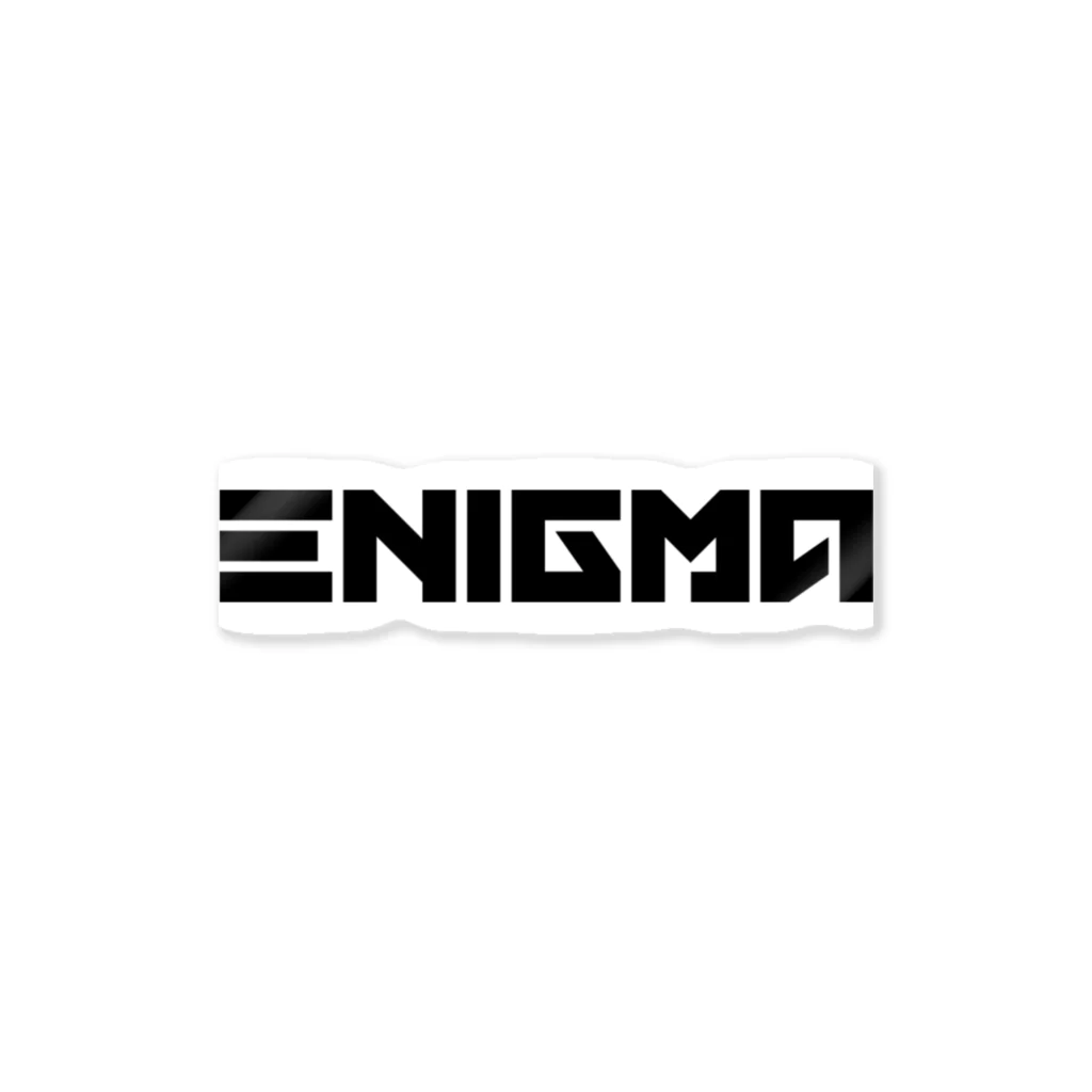 プロゲーミングチーム　ENIGMAのENIGMA ロゴ Sticker