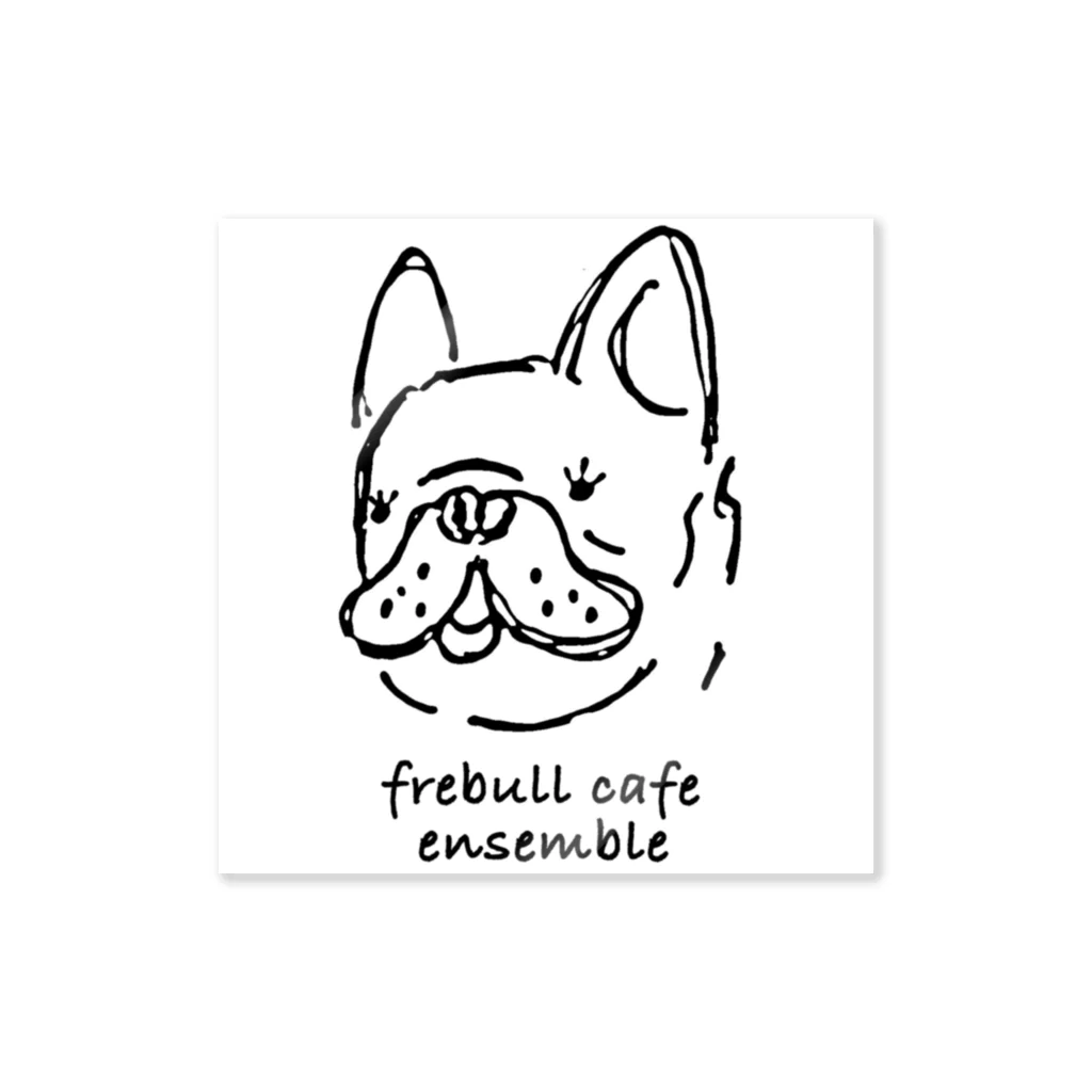 フレブルカフェ・アンサンブルのフレブルカフェ・アンサンブルステッカー Sticker