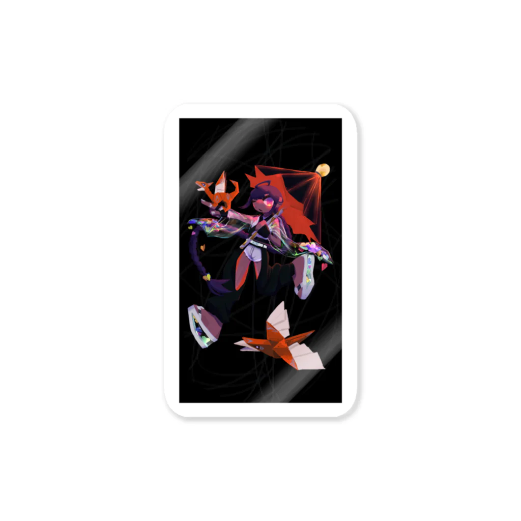 ND🦄の折り紙ちゃん Sticker