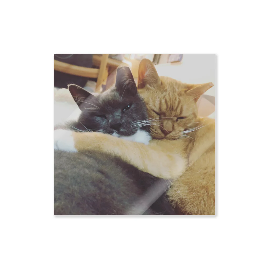 にゃんず笑福邸のにゃんず笑福邸(ペア) Sticker