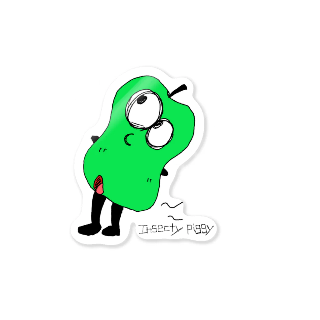 insecty_piggyのピーマンくん Sticker