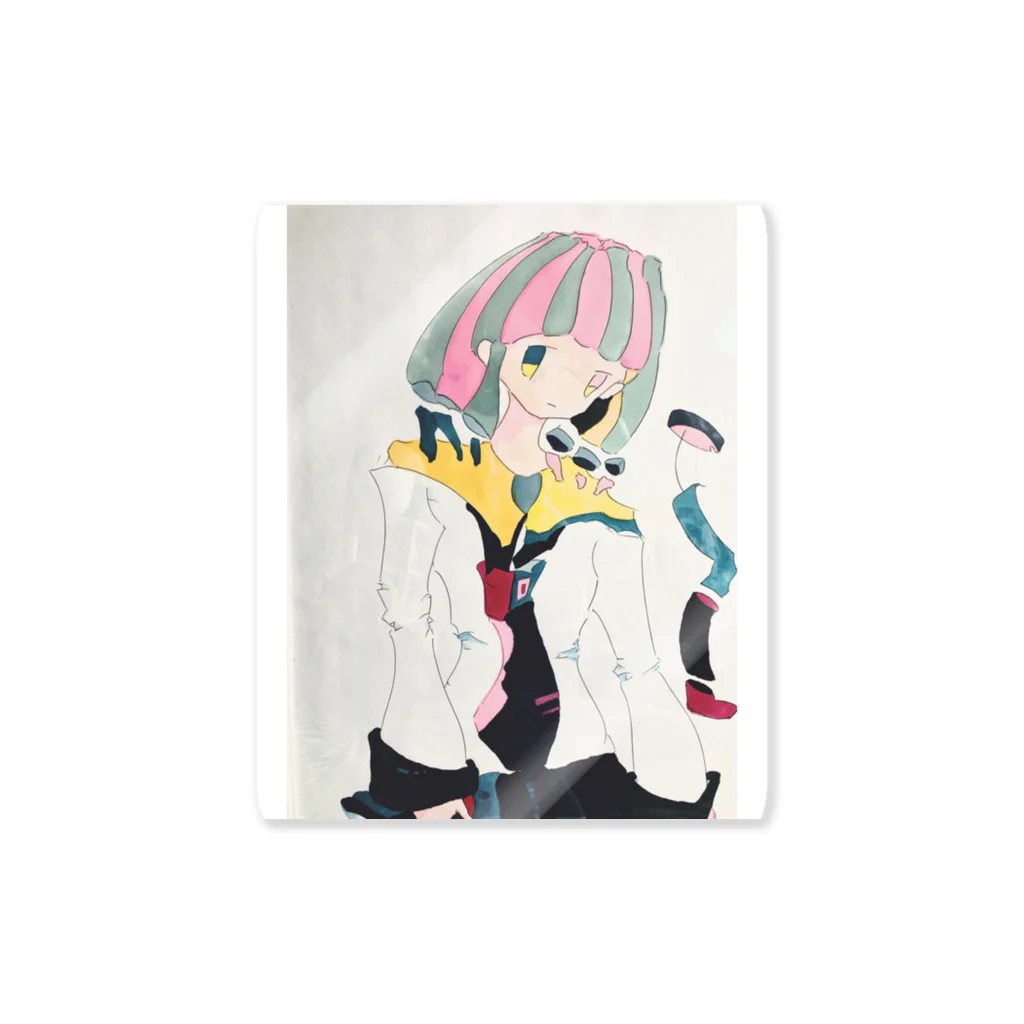 雲辺寺ロープウェイの無題 Sticker