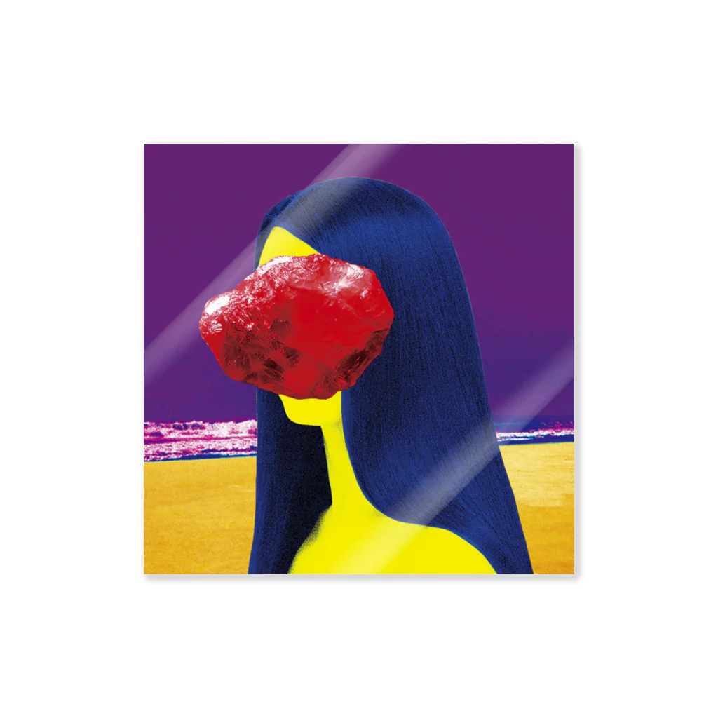 UrGRitterのRED STONE Sticker