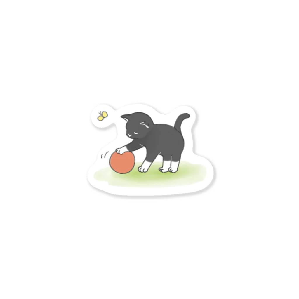 連弾兄弟のくつしたねこ Sticker