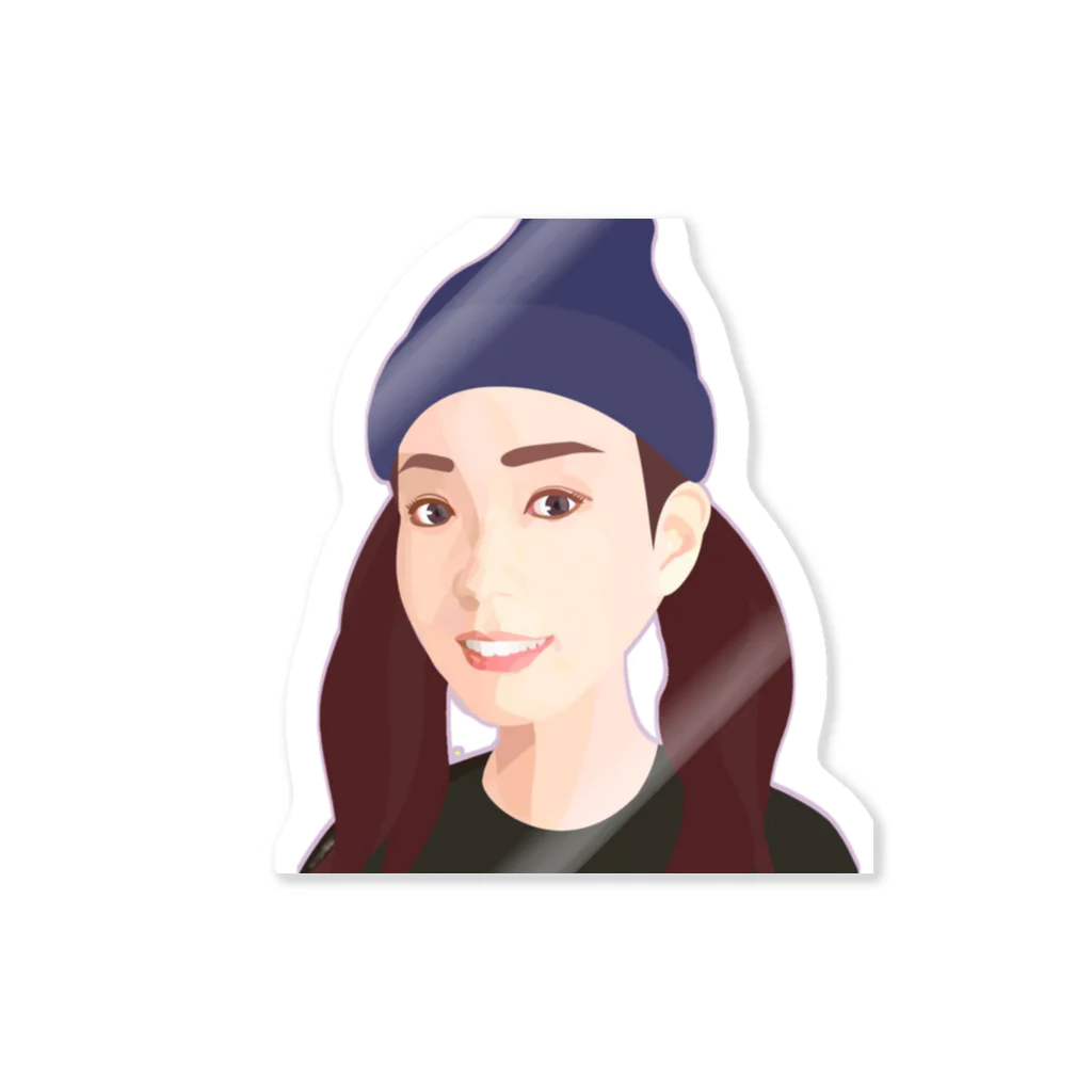 おちびのグッズ販売❤️のイラストおちび！ Sticker