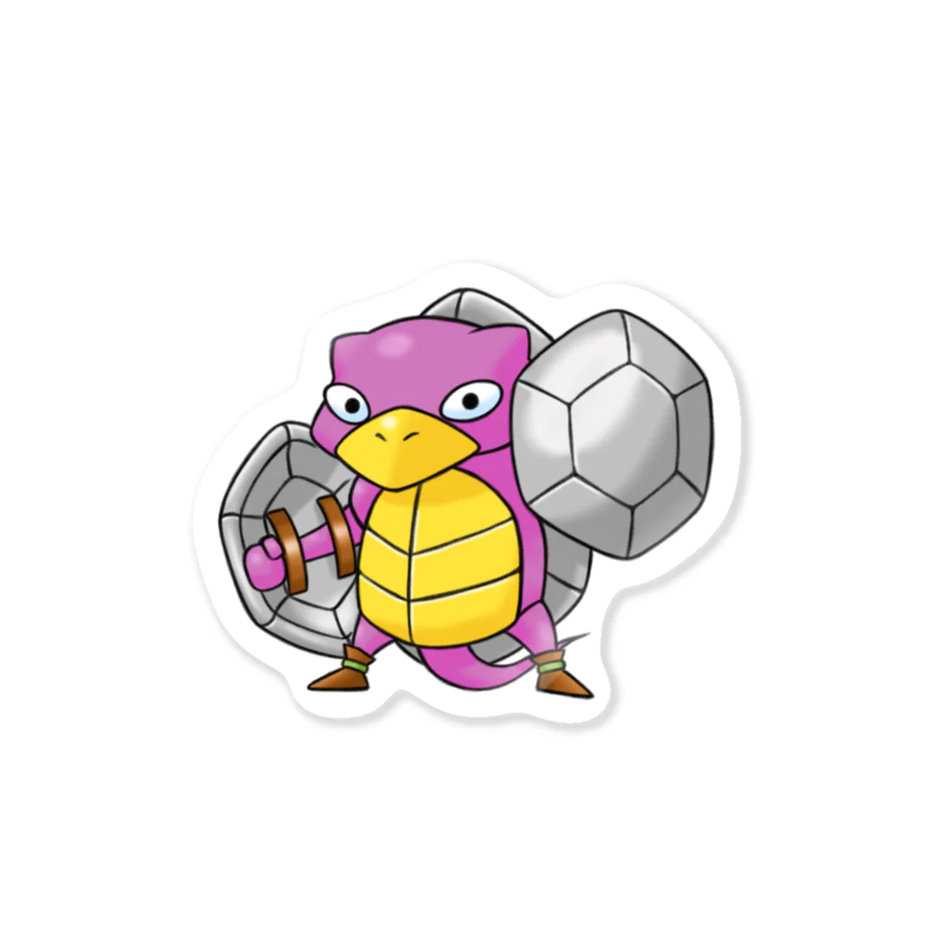 礒谷公也の#43 シルトータス Sticker