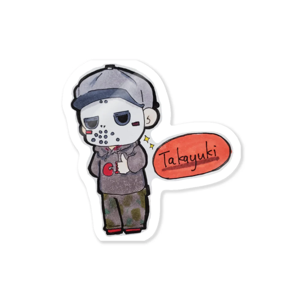 CITグッズ売り場のちびゆっきー！ Sticker