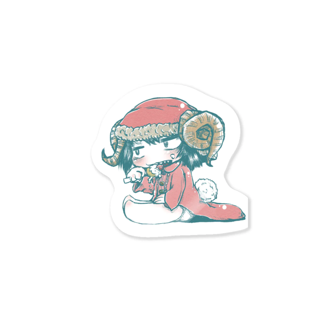 がおんのおみせのれっどらむ子 Sticker