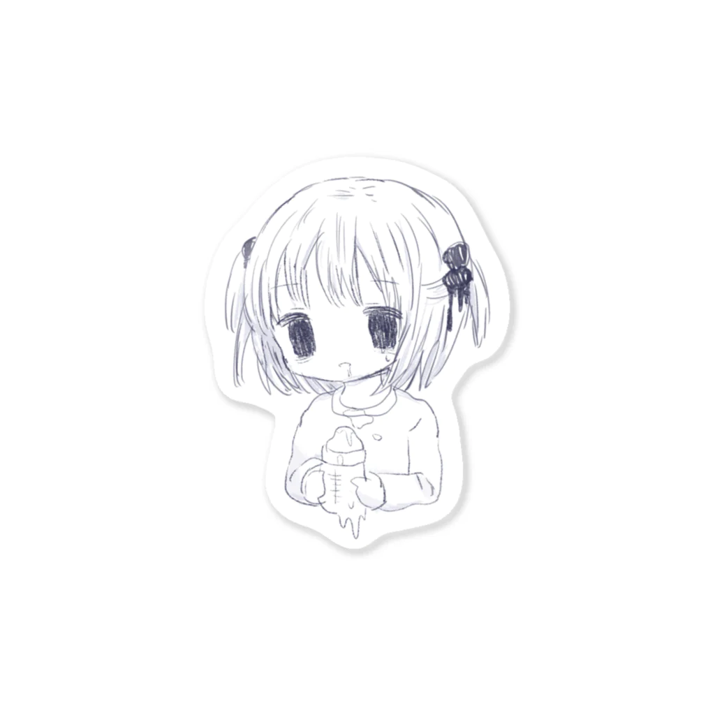 あくむ病院のミルクに溶けて、 Sticker